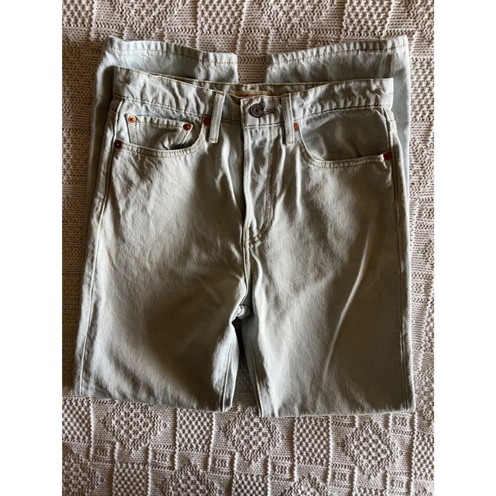 Levi's® Premium Wedgie Straight Ankle Women's Jeans Light wash Sz 27 L 28 - Picture 2 of 11